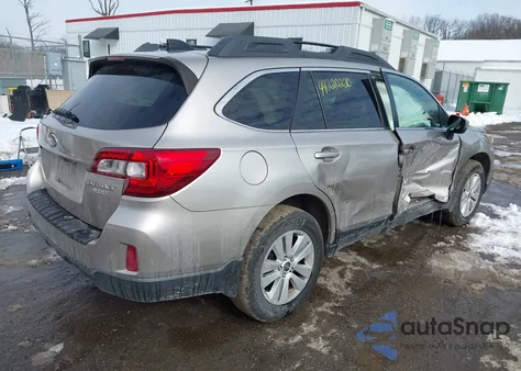 2016 Subaru Outback 2.5I Premium from USA, damaged, VIN 4S4BSAHCXG3237901